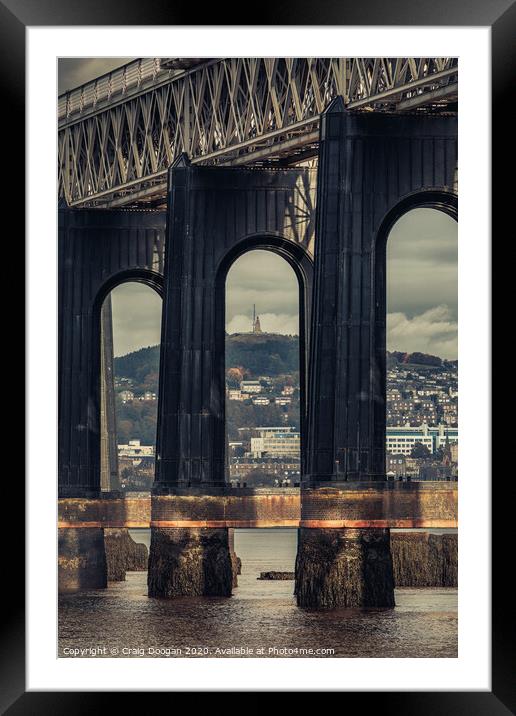 Dundee Law Framed Mounted Print by Craig Doogan