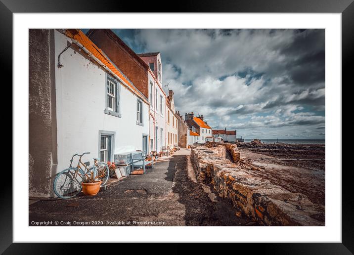 Pittenweem Fishing Village Framed Mounted Print by Craig Doogan