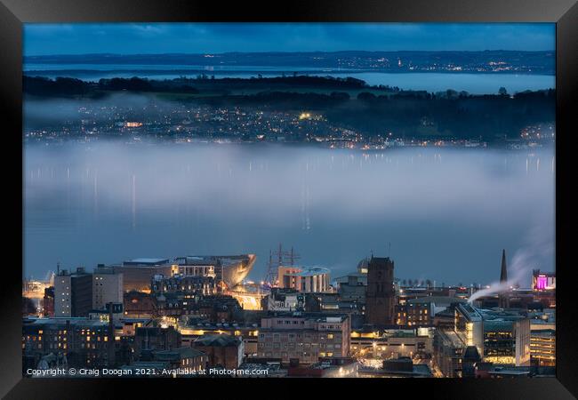 Dundee City Framed Print by Craig Doogan