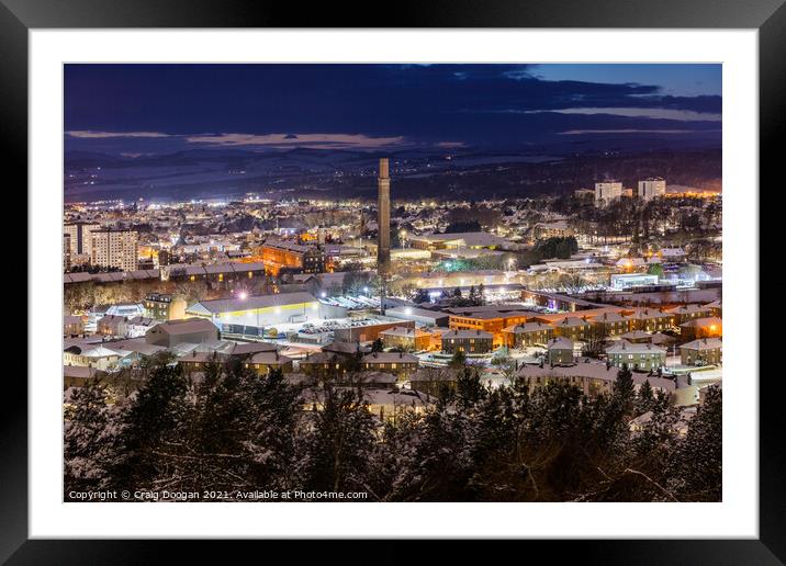 Dundee City West End Framed Mounted Print by Craig Doogan