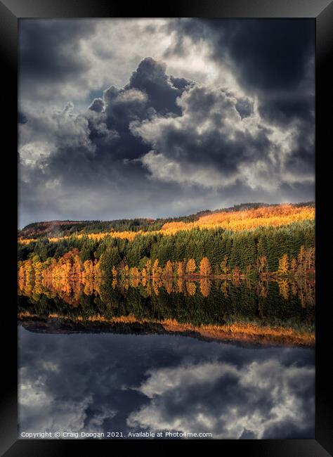 Loch Tummel  Framed Print by Craig Doogan