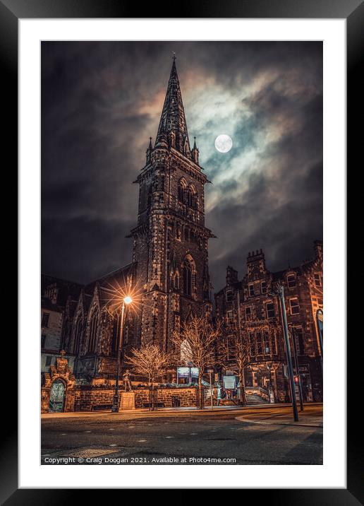 St Paul's Cathedral - Dundee Framed Mounted Print by Craig Doogan