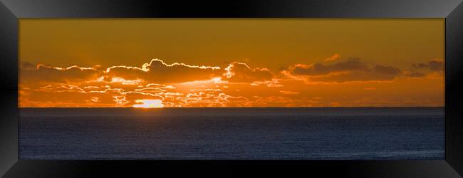 Indian Ocean Sunrise Framed Print by Jeremy Hayden