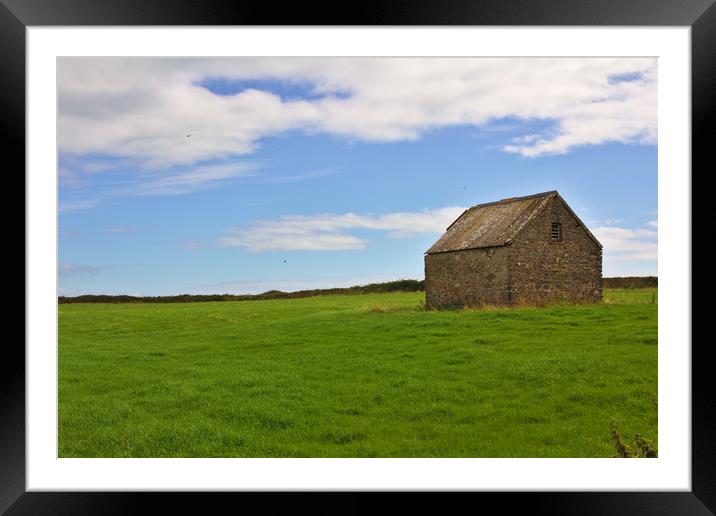 Old Stone Building Framed Mounted Print by Jeremy Hayden