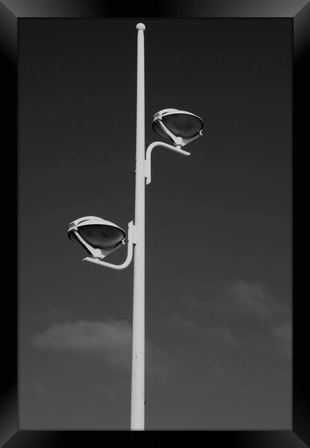 UFOs on a Pole Framed Print by Jeremy Hayden