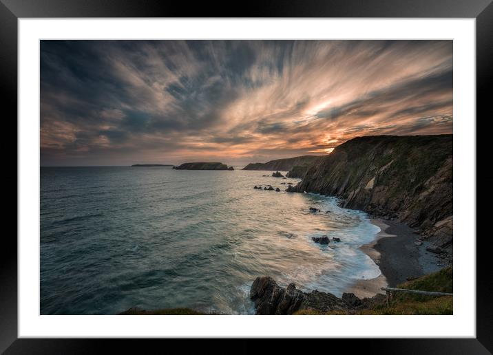 Marloes Sands Framed Mounted Print by Chris Sweet