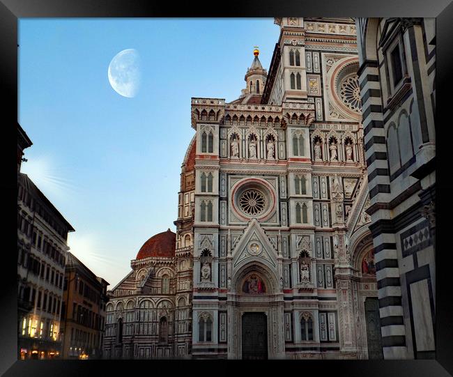 The duomo Firenze Framed Print by paul ratcliffe