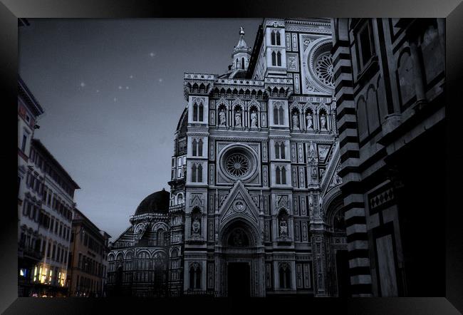 the duomo florence Framed Print by paul ratcliffe