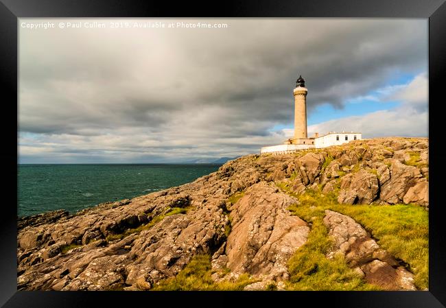 Ardnamurchan Point Lighthouse Framed Print by Paul Cullen