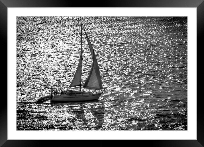 Sailing Home Framed Mounted Print by Mick Sadler ARPS