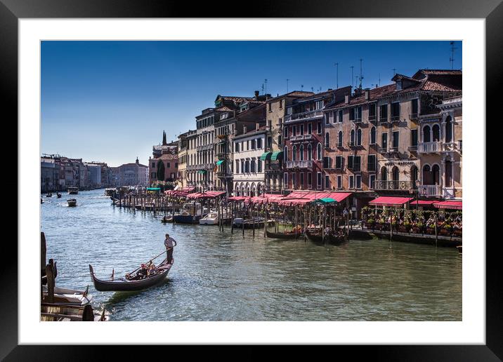 Grand Canal Venice Framed Mounted Print by Mick Sadler ARPS