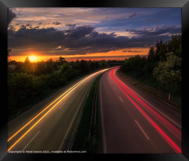 Outdoor road Framed Print by Pavel Ivanov