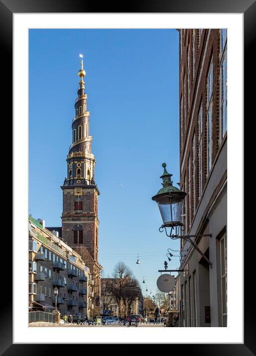 COPENHAGEN Vor Frelsers Kirke  Framed Mounted Print by Melanie Viola