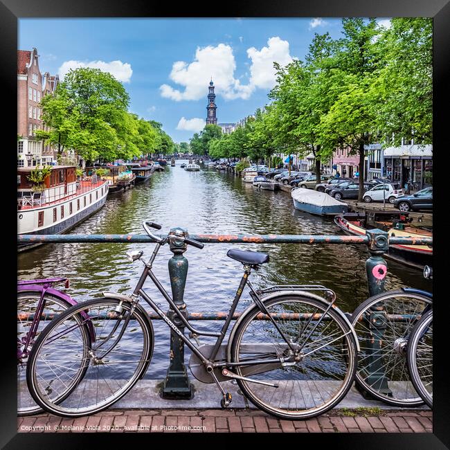 Typical Amsterdam  Framed Print by Melanie Viola