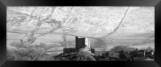 Clitheroe Castle Framed Print by Andrew Smith