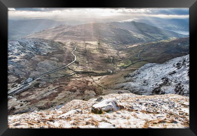 The Kirkstone Pass Framed Print by Rob Mcewen