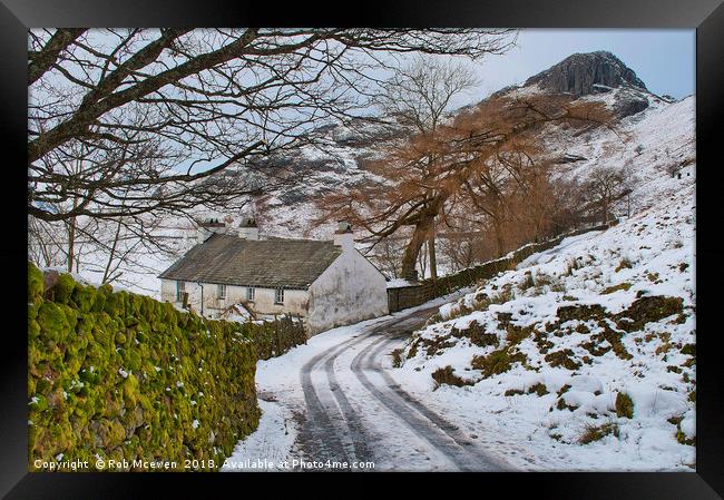 The Loft, Great Langdale UK Framed Print by Rob Mcewen