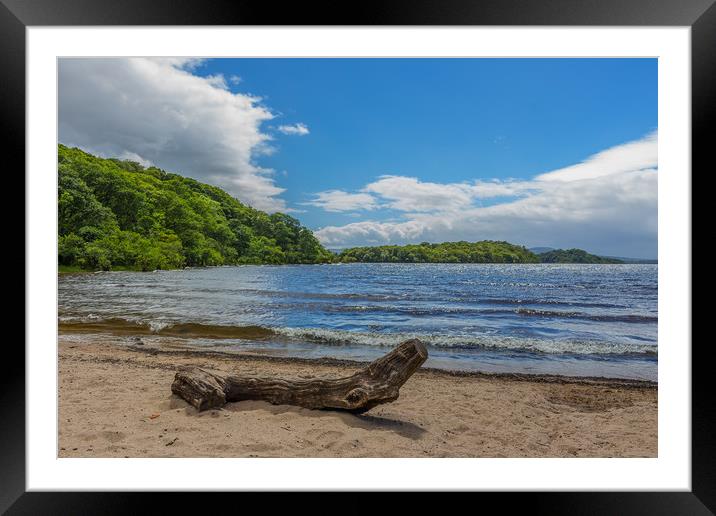 Port Bawn, Inchcailloch, Loch Lomond Framed Mounted Print by Pauline MacFarlane