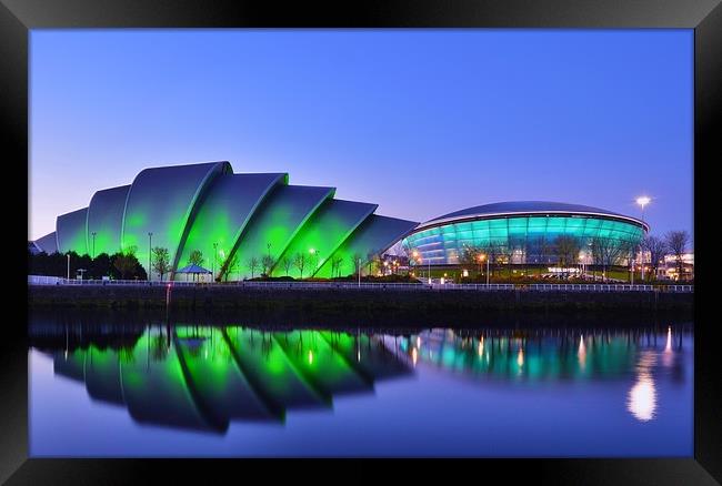 SECC and SSE Hydro Framed Print by Angela H