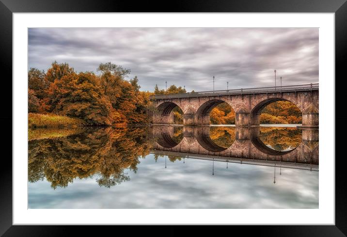 Bothwell Bridge  Framed Mounted Print by Angela H