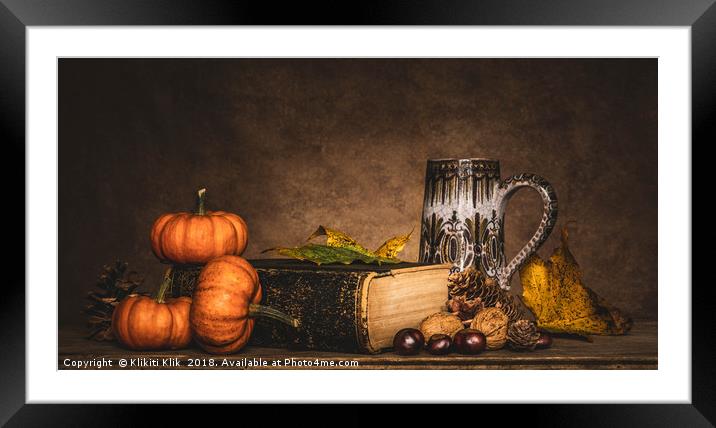 Autumn Framed Mounted Print by Angela H