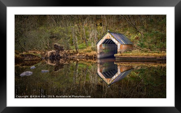 Loch Chon Framed Mounted Print by Angela H