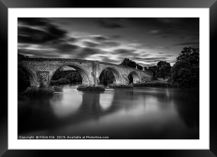 Stirling Bridge Framed Mounted Print by Angela H