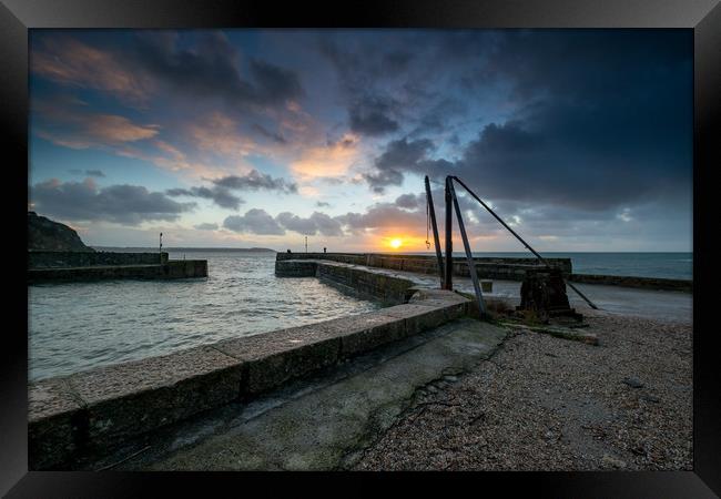 Sunwatchers Framed Print by Michael Brookes