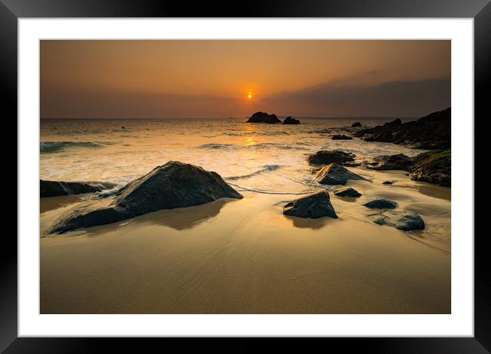 At the dawning of the day Framed Mounted Print by Michael Brookes