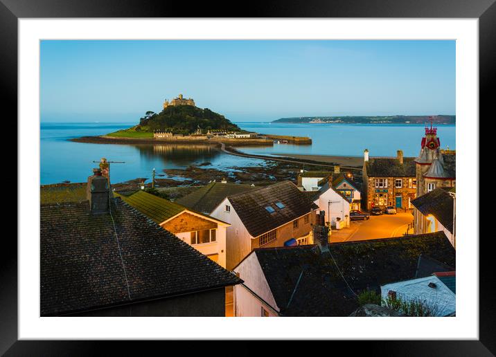 St Michael's Mount, Marazion Framed Mounted Print by Michael Brookes