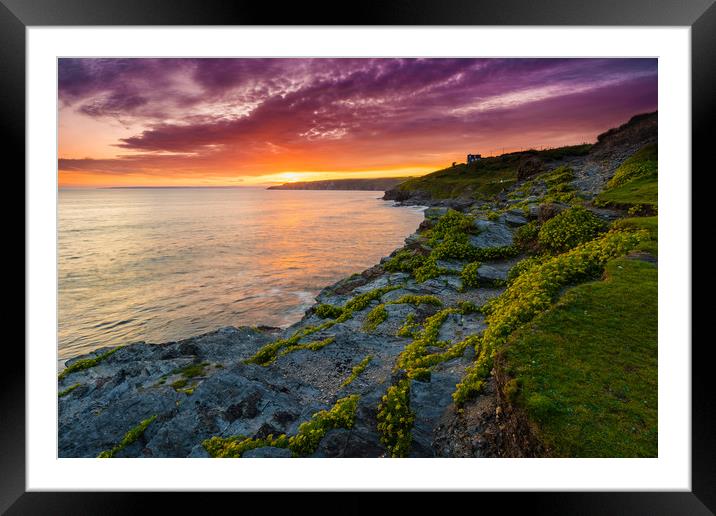 The house on the hill Framed Mounted Print by Michael Brookes