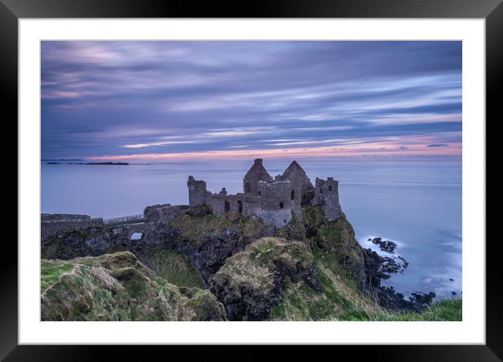 Dunluce Castle, Northern Ireland Framed Mounted Print by George Robertson