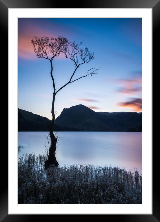 Sunrise at Buttermere Framed Mounted Print by George Robertson