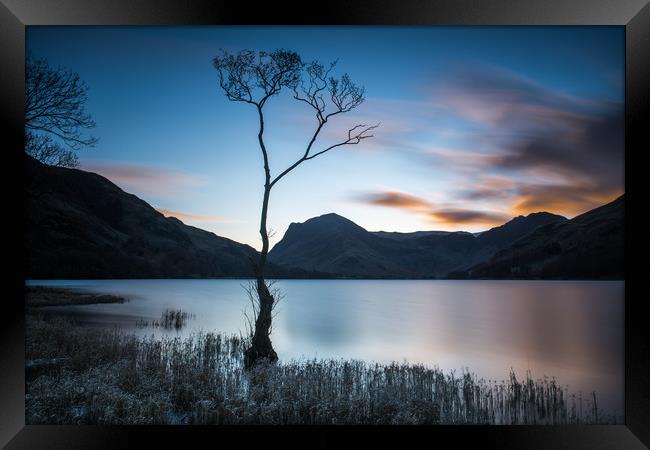 Buttermere sunrise Framed Print by George Robertson
