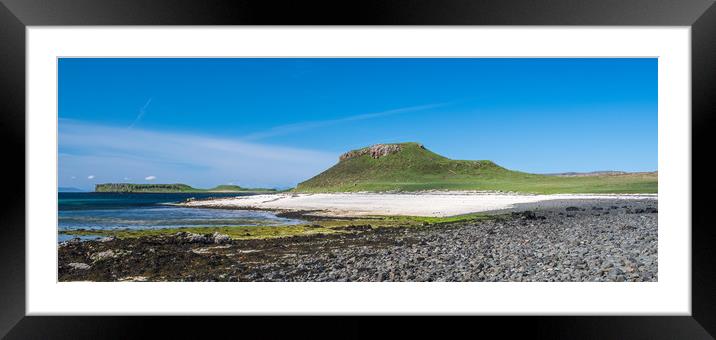 The Coral Beach, Skye Framed Mounted Print by George Robertson