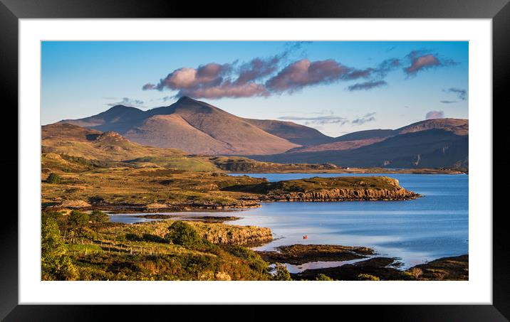 Ben More on Mull Framed Mounted Print by George Robertson