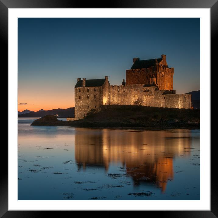 Eilean Donan Castle Framed Mounted Print by George Robertson