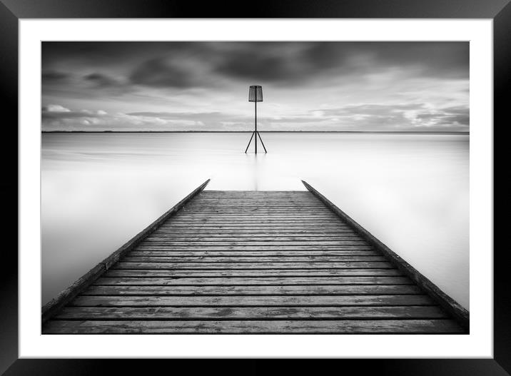 Lytham Lifeboat Jetty Framed Mounted Print by George Robertson