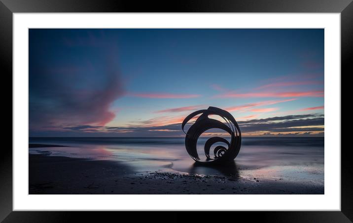 Mary's Shell at Cleveleys Beach Framed Mounted Print by George Robertson