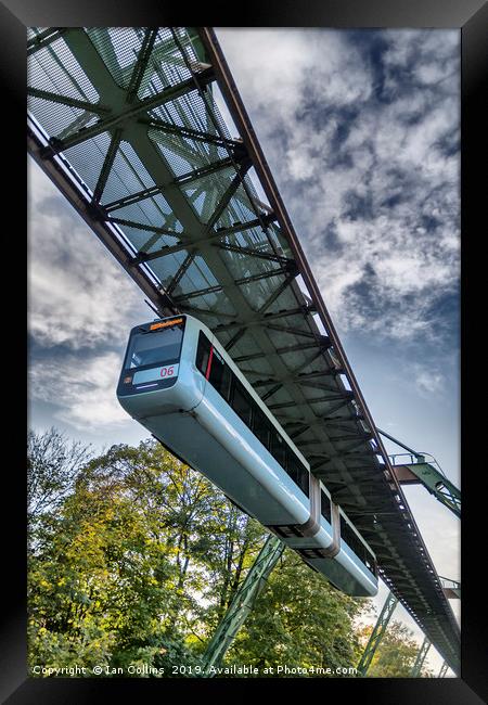 Wuppertal Schwebebahn III Framed Print by Ian Collins