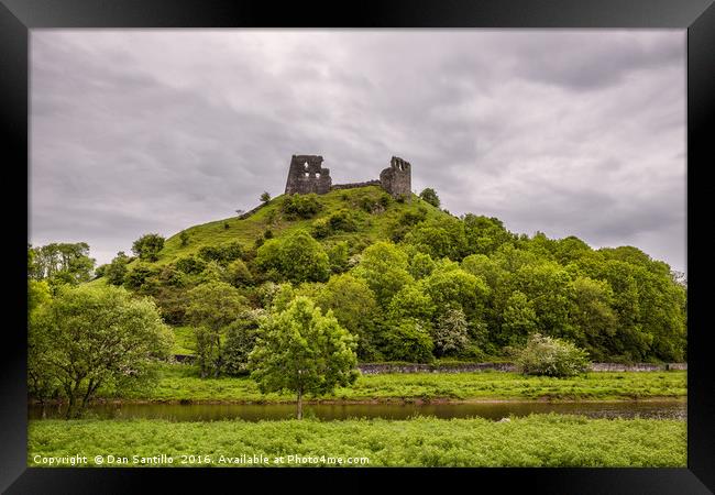 Dryslwyn Castle, Carmarthenshire Framed Print by Dan Santillo