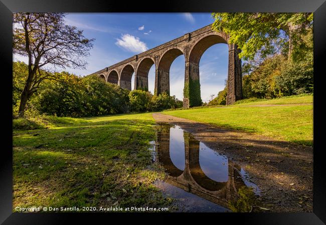 Porthkerry Country Park, Barry, Wales Framed Print by Dan Santillo