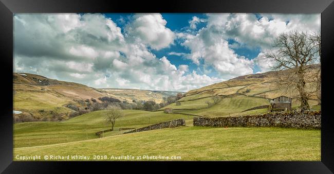 Keld Barns Framed Print by Richard Whitley