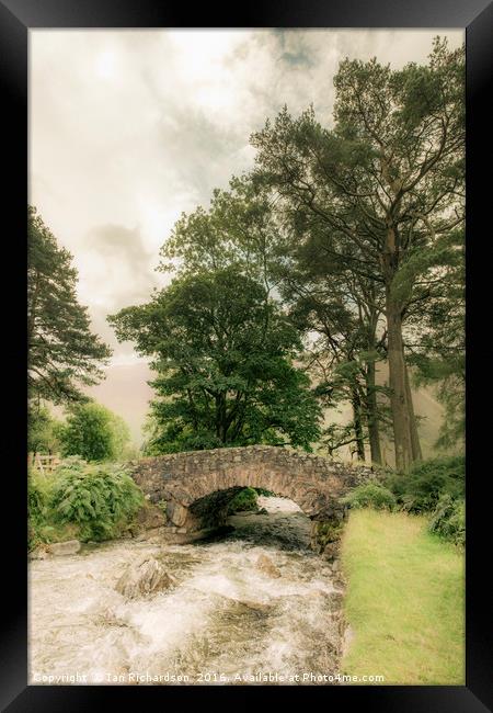 Wastwater Stream Framed Print by Ian Richardson