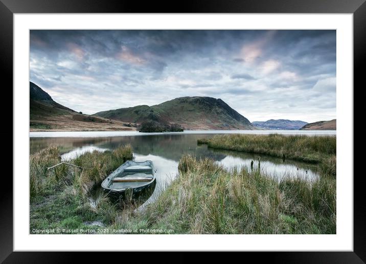 Sinking Framed Mounted Print by Russell Burton