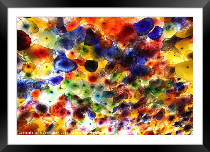 A Little Abstract Framed Mounted Print by Treva Krueger