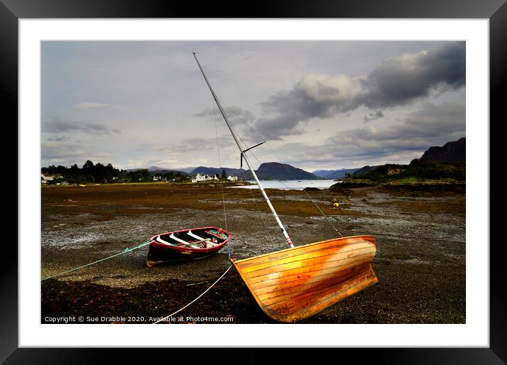 The Seaforth, Plockton Framed Mounted Print by Susan Cosier