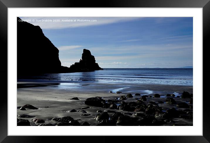 Talisker Bay Framed Mounted Print by Susan Cosier