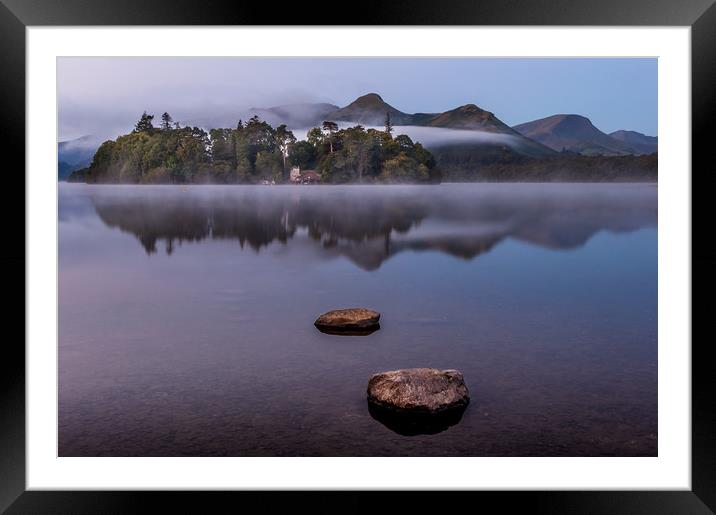 Derwent Isle Boathouse Framed Mounted Print by Paul Andrews