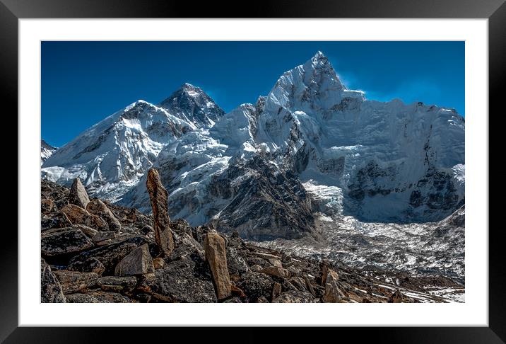 'The Worlds Highest' Framed Mounted Print by Paul Andrews